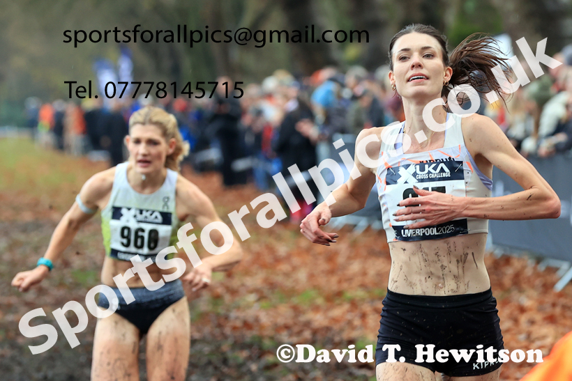 Senior Womens and Under-23s 2025 Liverpool Cross Challenge, Sefton Park, Saturday, November 22th. Photo: David T. Hewitson/Sports for All Pics